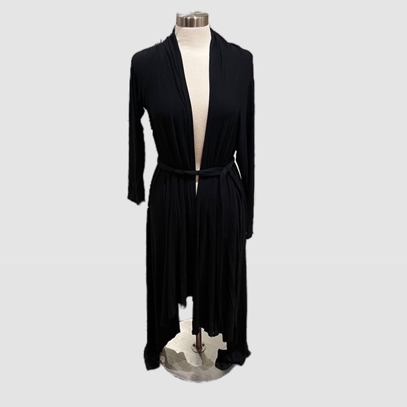 Taylor Jay Jackets & Blazers - Gorgeous True Black Jacket or Robe - Taylor Jay of Oakland